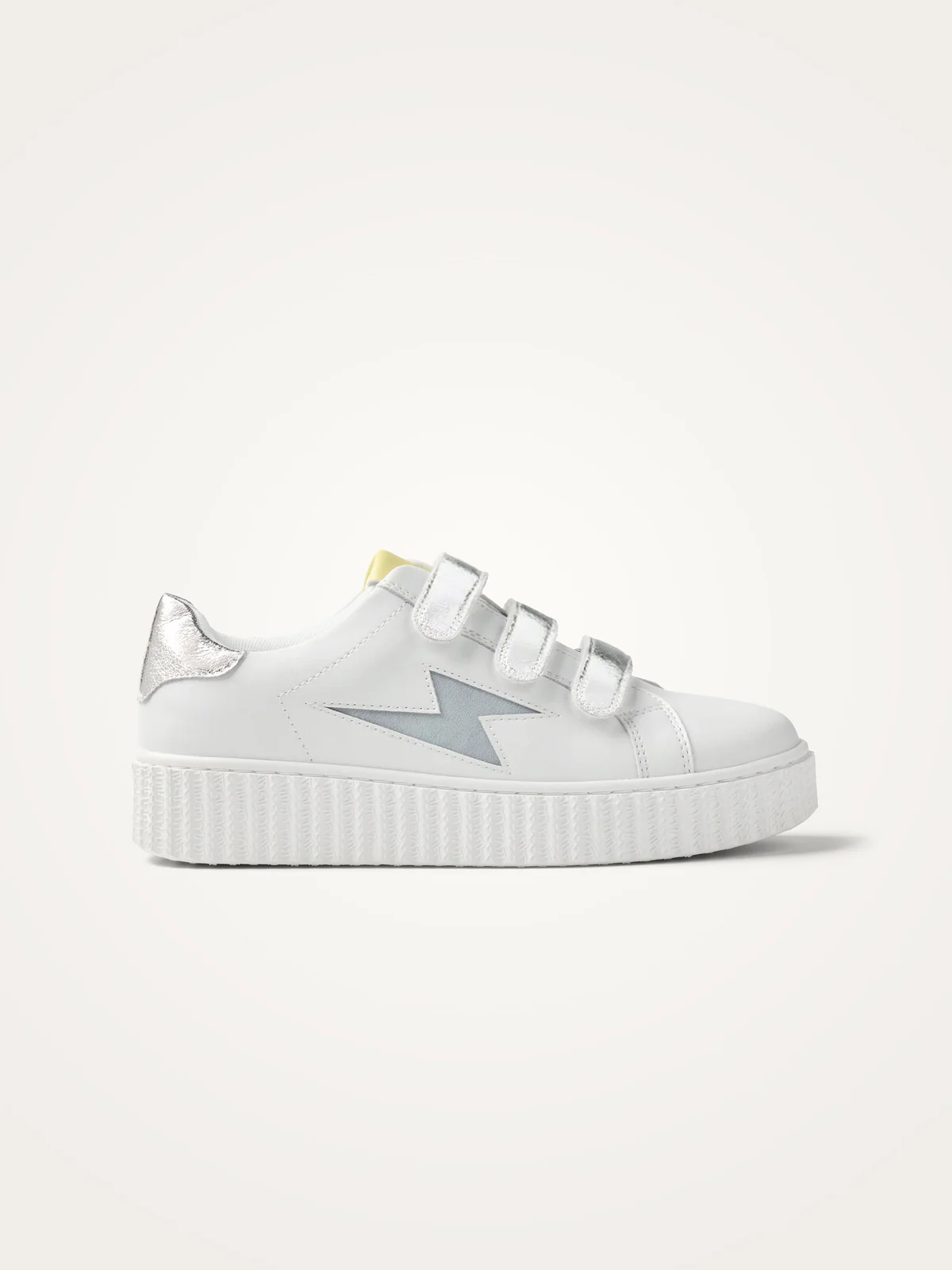 Baskets Vanessa Wu similicuir blanc